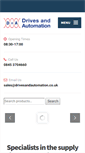 Mobile Screenshot of drivesandautomation.com