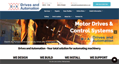 Desktop Screenshot of drivesandautomation.co.uk